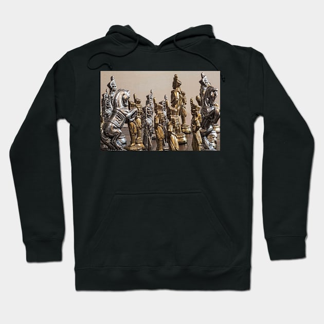 The Battle Rages On - 2 - The Macro Isolation Series Hoodie by PrinceJohn